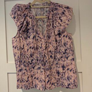 Rails Karysa Top in Pink Ikat